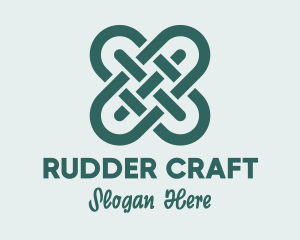 Textile Knot Craft logo design