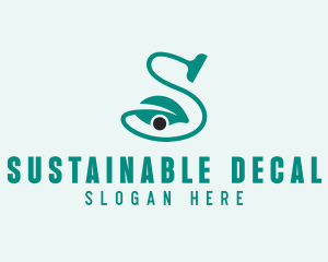 Vacuum Cleaning Letter S  logo design