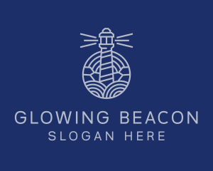 Lighthouse Beacon Tower logo design