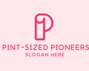 Fashion Boutique Letter P logo design