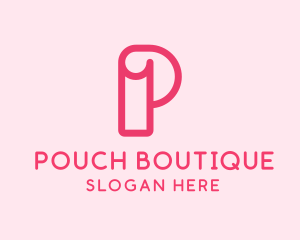 Fashion Boutique Letter P logo design