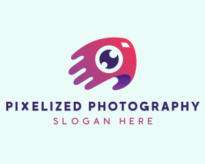 Digital Photography Lens logo design