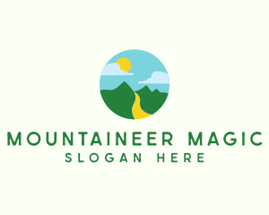 Provincial Mountain Scenery logo design