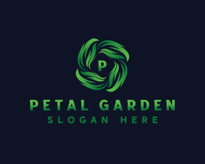 Natural Botanical Leaves  logo design