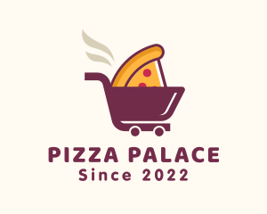 Pizza Delivery Cart logo design