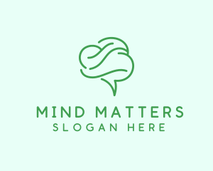 Brain Mind Psychology logo design