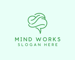 Brain Mind Psychology logo design