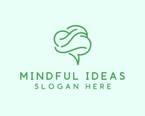 Brain Mind Psychology logo design