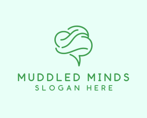 Brain Mind Psychology logo design