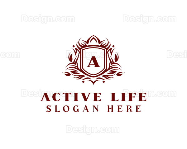 Royalty Regal Shield Logo