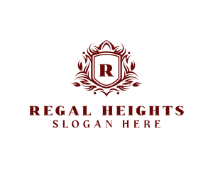 Royalty Regal Shield logo design