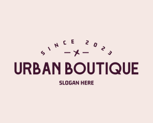 Urban Novelty Shop logo design