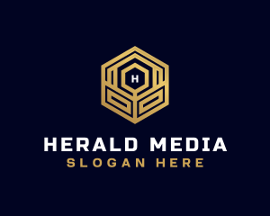 Technology Software Media logo design