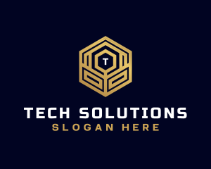 Technology Software Media logo design