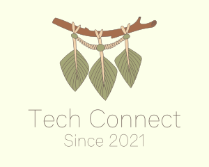 Leaf Branch Macrame Decor logo