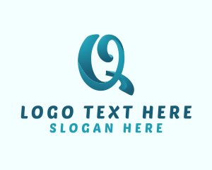 Letter - Generic Gradient Letter Q logo design