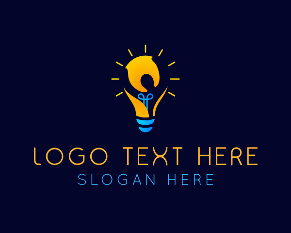 Lighting logo example 2