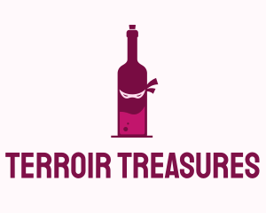 Ninja Wine Bottle logo