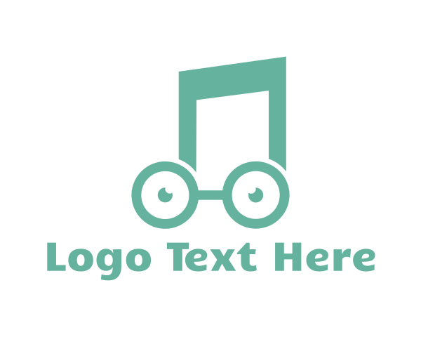 Musical Note logo example 3