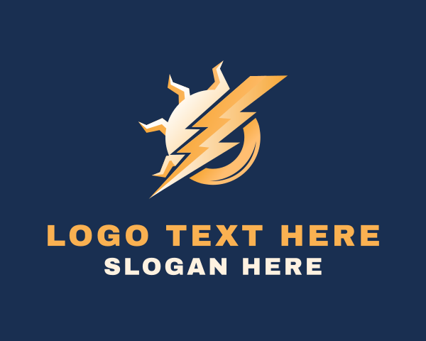 Flash logo example 1