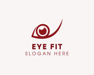 Eye Pupil Optical logo design