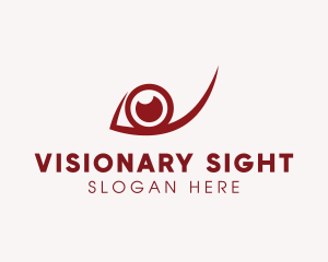 Eye Pupil Optical logo design