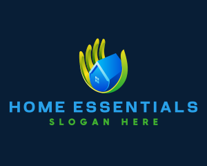 Hand Home Care logo design