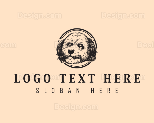 Puppy Dog Pet Logo