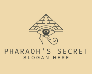 Pyramid Horus Eye logo