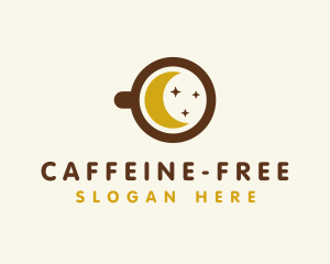 Starry Moon Cafe logo design