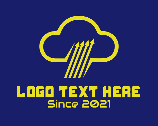 Cloud logo example 3