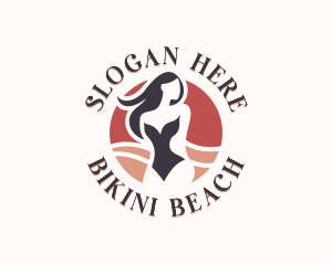 Bikini Swimsuit Lingerie logo design