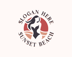 Bikini Swimsuit Lingerie logo design