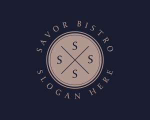 Retro Hipster Fashion Boutique logo design