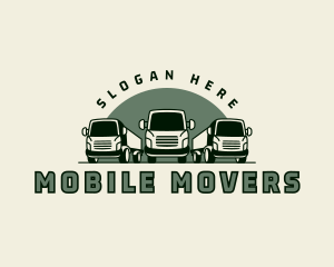 Truck Fleet Automotive logo design