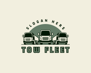 Truck Fleet Automotive logo design