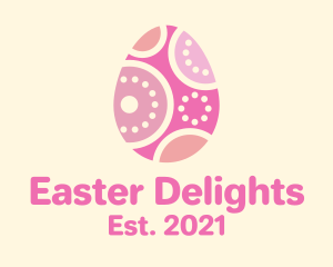 Cute Easter Egg  logo design