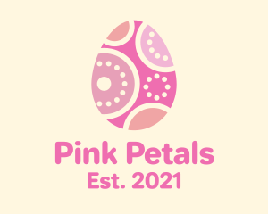 Cute Easter Egg  logo design