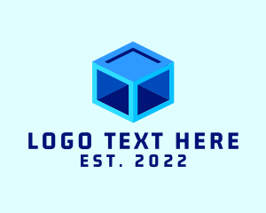 3D Box Cube logo