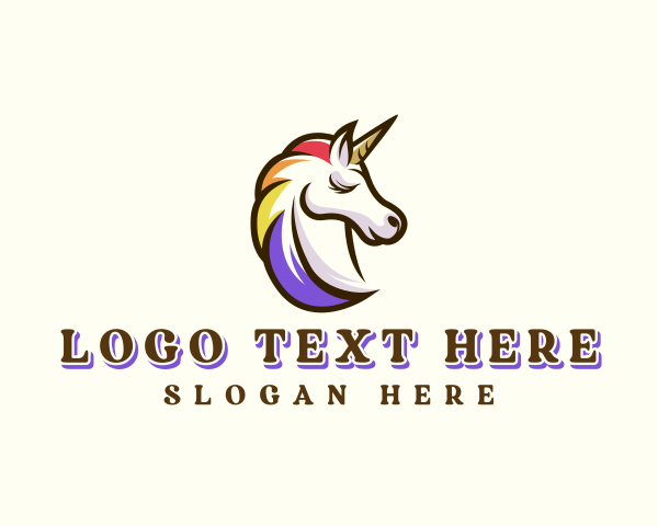 Mythical Creature logo example 2