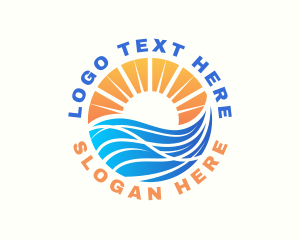 Ocean Wave Beach logo