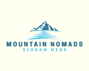 Mountain Outdoor Peak logo design