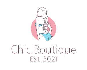 Beautiful Chic Boutique  logo design