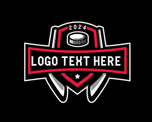 Hockey Sports League Logo