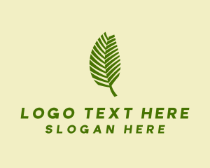 Eco Leaf Forest  Logo