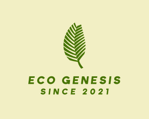 Eco Leaf Forest  logo design