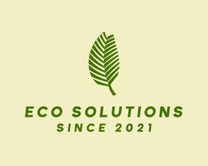 Eco Leaf Forest  logo design