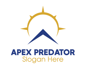 Apex Navigation Compass logo design