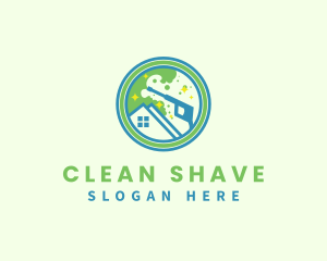 Pressure Wash Cleaning logo design