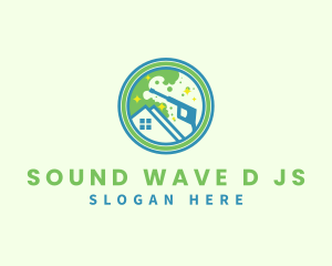 Pressure Wash Cleaning logo design